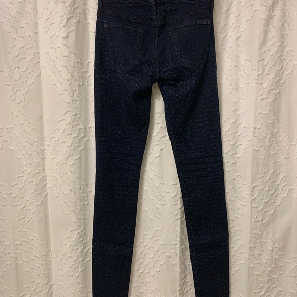 7 For All Mankind skinny jeans size 25 stretch - Picture 4 of 5
